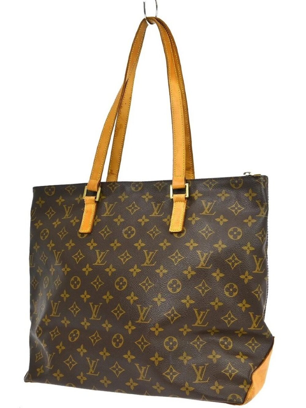 Best03 LOUIS VUITTON CABAS MEZZO HAND TOTE BAG MONOGRAM M51151 AR1010 RQ02761 - Picture 2 of 15